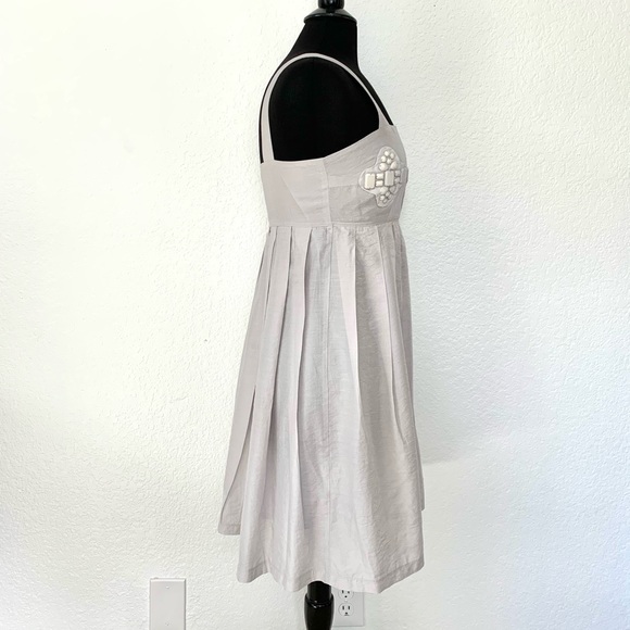 Charlotte Russe Sleeveless Babydoll Pleated Dress - Picture 6 of 13